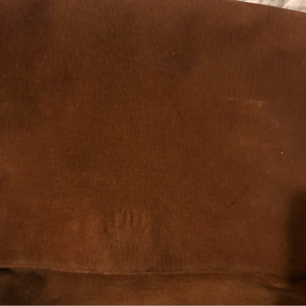 Limited Genuine Leather Saddle Crossbody Bag Brown - Picture 4 of 13